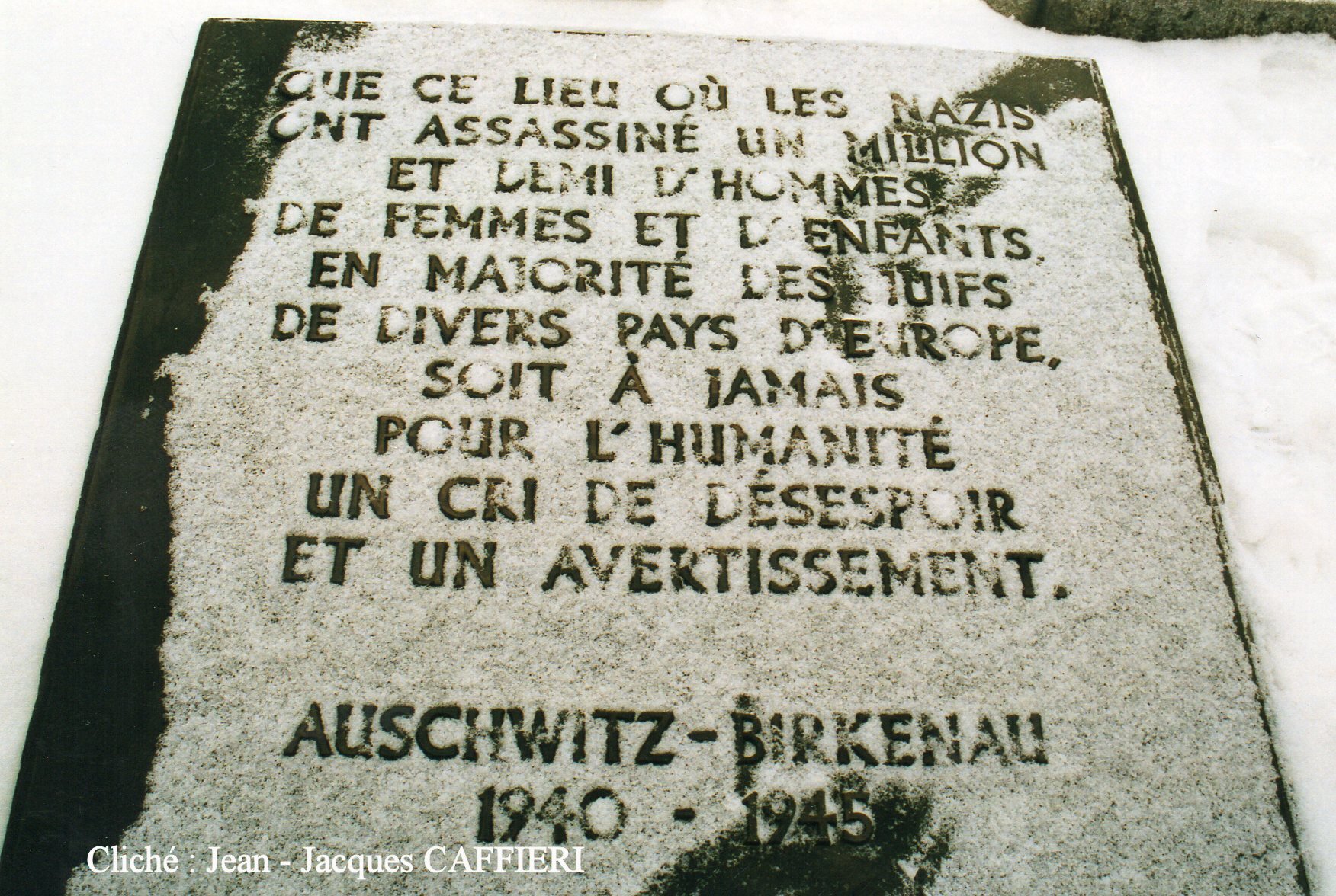 Libération 27 janvier 1945